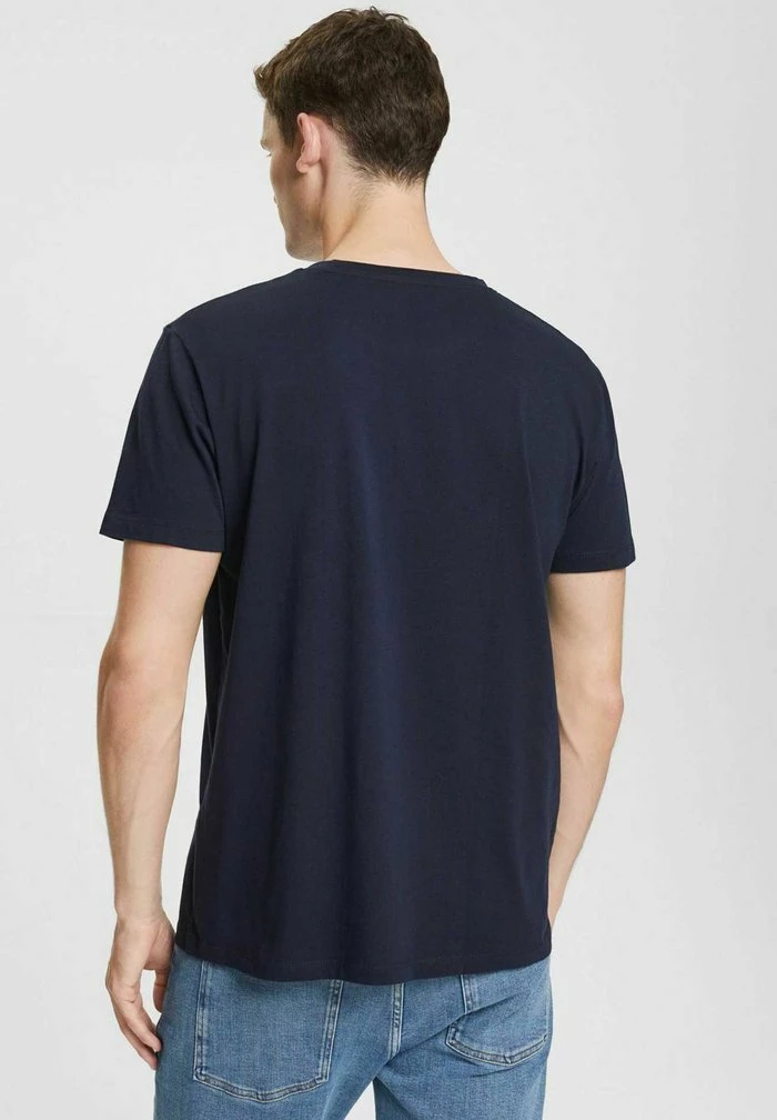 Esprit MIT PRINT - Print T-shirt - Navy - Image 3