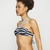 Esprit TAMPA BEACH - Bikini Top - Navy