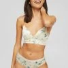 Esprit SILK ROAD PRINT - Triangle Bra - Ice