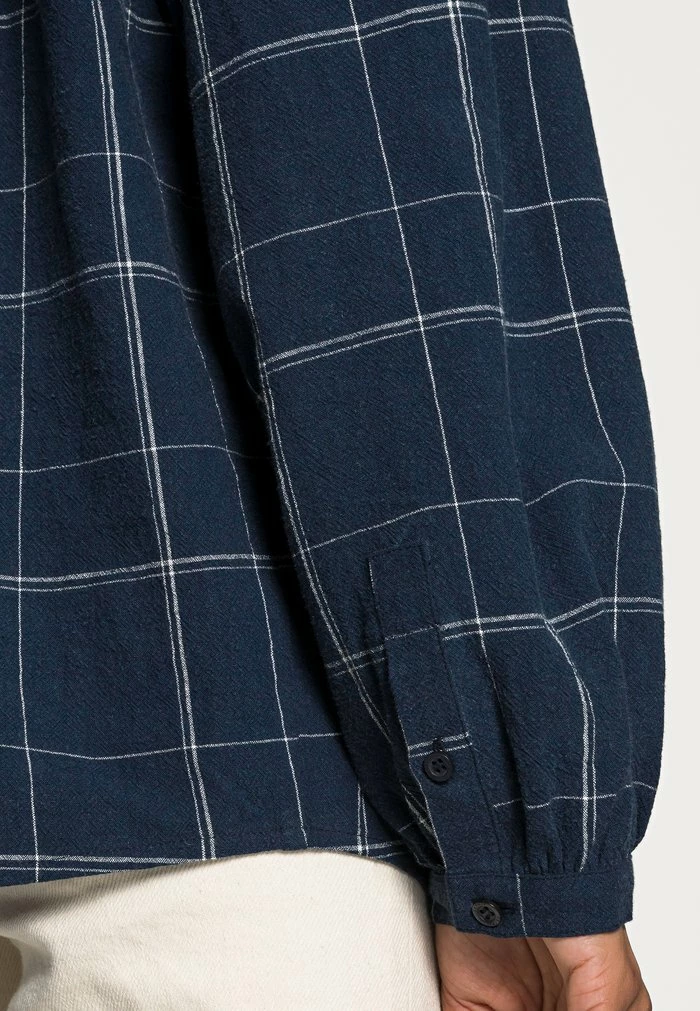 Esprit Button-down Blouse - Navy - Image 5