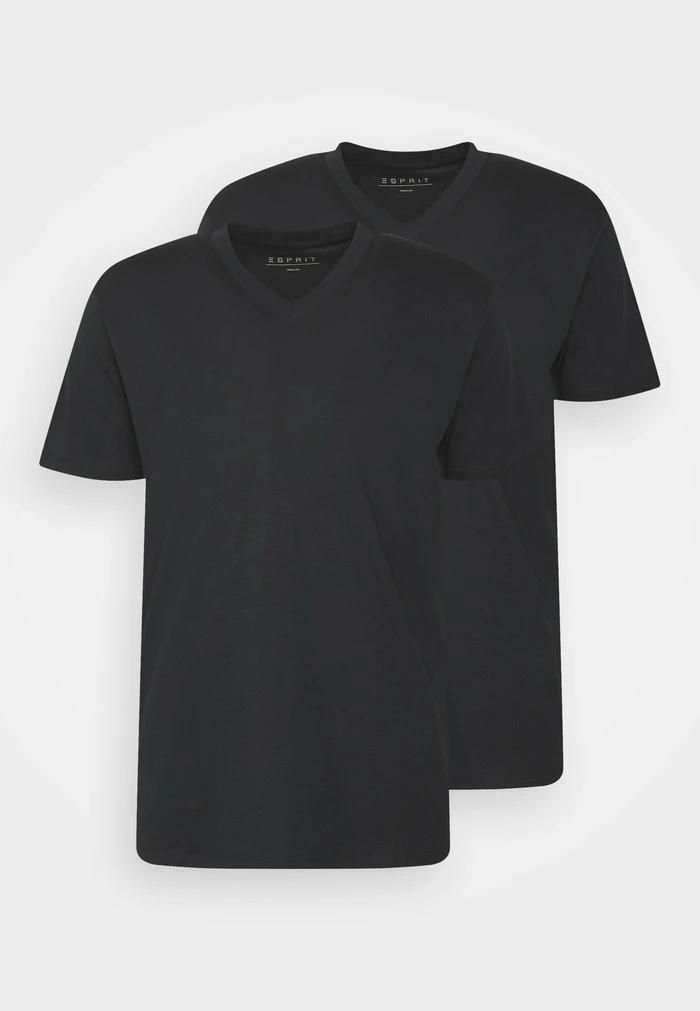 Esprit 2 PACK - Basic T-shirt - Black - Image 4