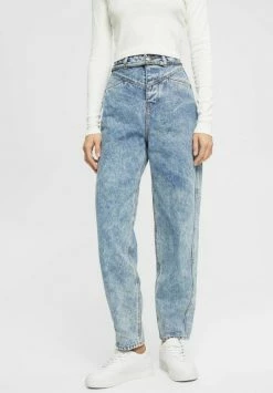 Esprit Relaxed Fit Jeans - Blue Dark Washed