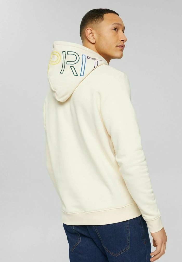 Esprit REGULAR FIT - Hoodie - Cream Beige - Image 3