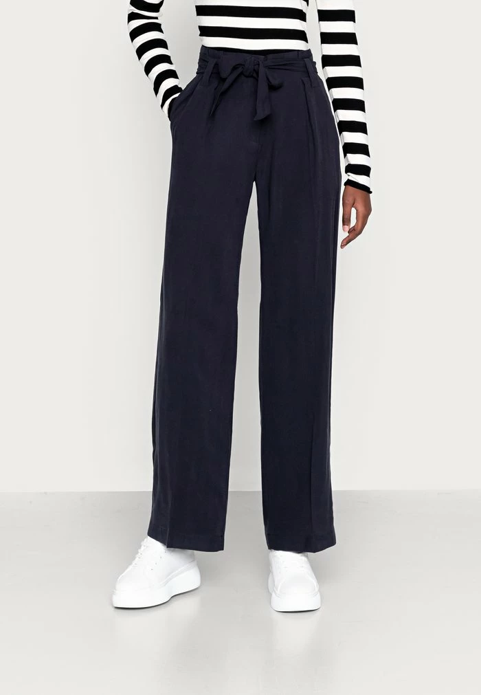 Esprit PAPERBAG - Trousers - Black