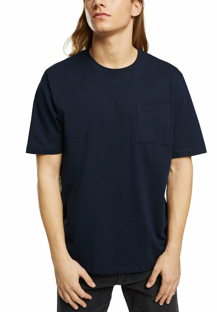 Esprit Basic T-shirt - Navy - Image 6