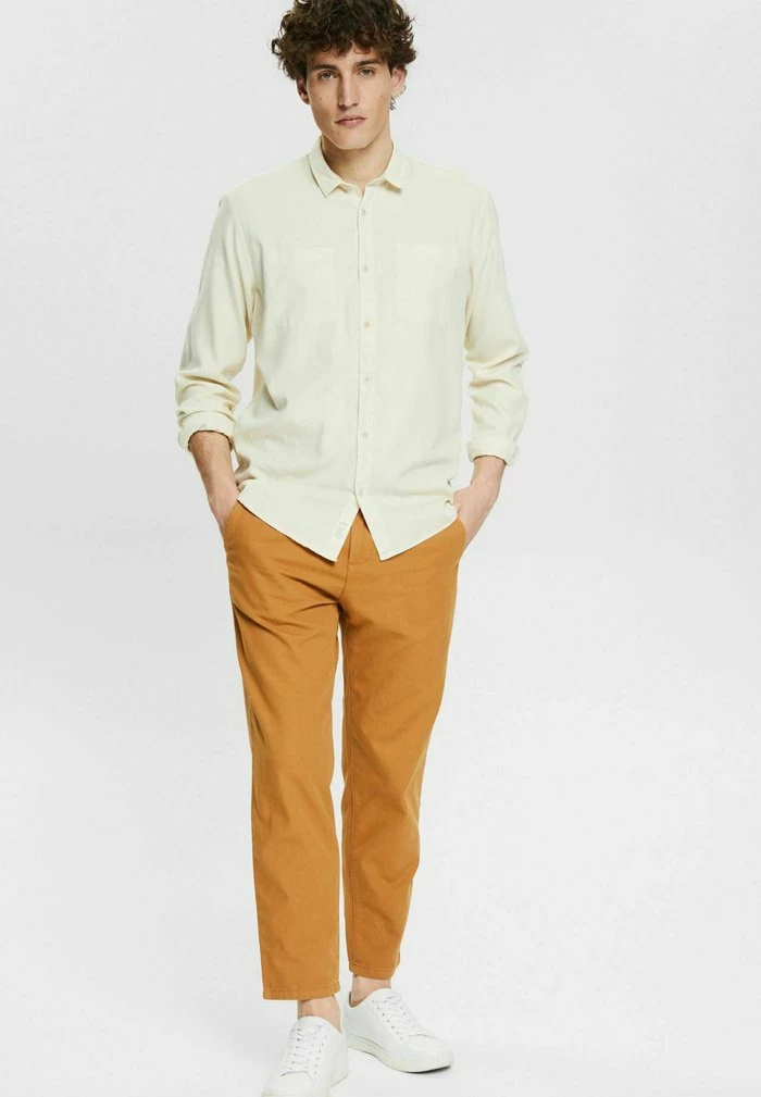 Esprit MIT KORDELZUGBUND - Trousers - Toffee - Image 2