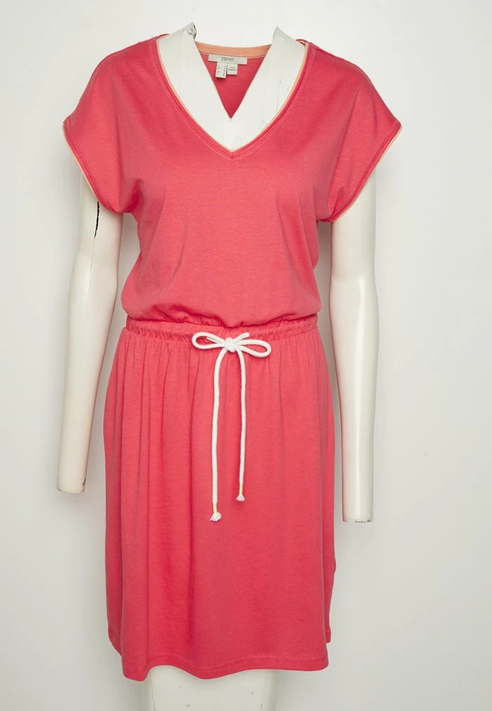 Esprit DRESS - Day Dress - Coral Red - Image 9