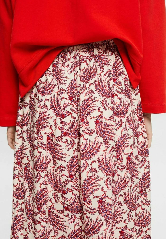 Esprit Pleated Skirt - Off White - Image 4