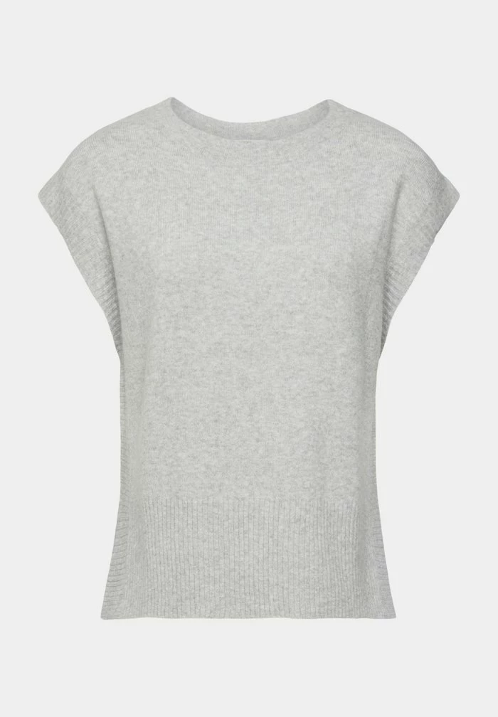 Esprit SLIPOVER - Basic T-shirt - Light Grey - Image 8