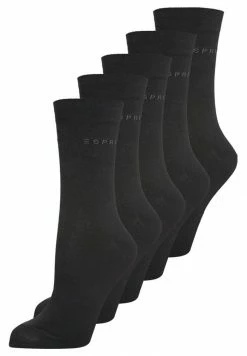 Esprit SOLID 5-PACK SUSTAINABLE COTTON-MIX - Socks - Black