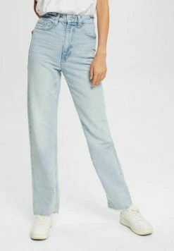 Esprit Straight Leg Jeans - Blue Light Wash