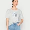 Esprit Print T-shirt - Light Grey