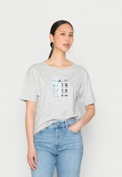 Esprit Print T-shirt - Light Grey
