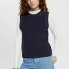 Esprit VEST - Top - Navy