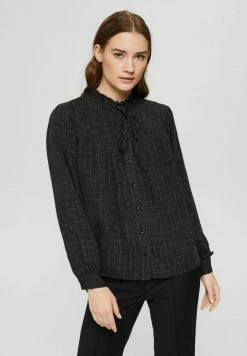 Esprit Button-down Blouse - Black