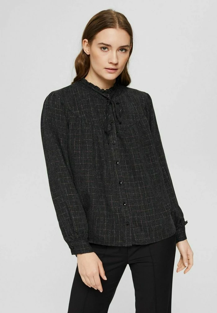 Esprit Button-down Blouse - Black