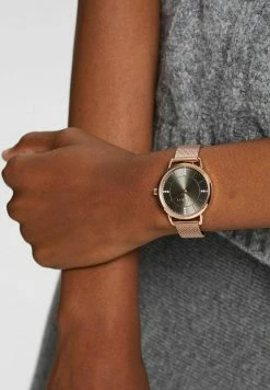 Esprit MIT WECHSELARMBAND - Watch - Rosegold