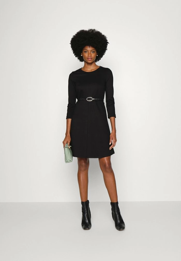 Esprit PUNTI DRESS - Jersey Dress - Black - Image 2