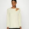 Esprit TWIST CUTOUT - Blouse - Ice