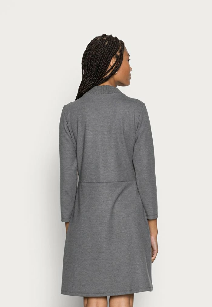 Esprit Jersey Dress - Gunmetal - Image 3