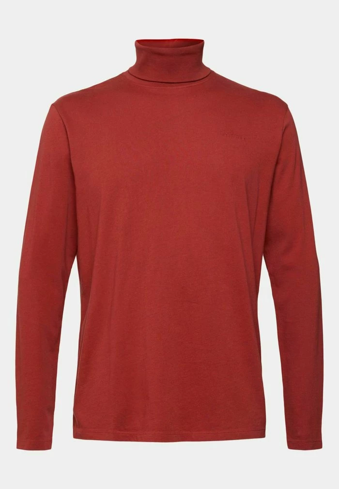 Esprit SOFT ROLL - Long Sleeved Top - Terracotta New - Image 7