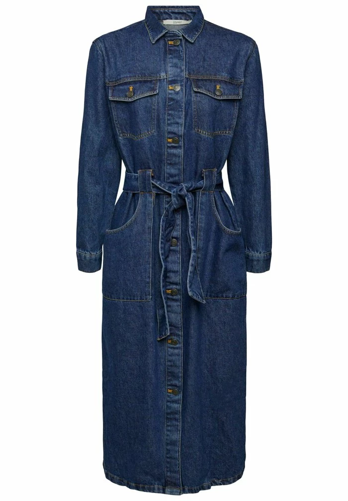 ESPRIT DRESSES DENIM - Denim Dress - Blue Dark Wash - Image 6