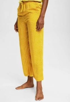 Esprit MIT PÜNKTCHENMUSTER LENZING ECOVERO - Pyjama Bottoms - Honey Yellow