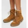 Esprit Platform Ankle Boots - Camel