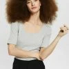 Esprit Basic T-shirt - Light Grey