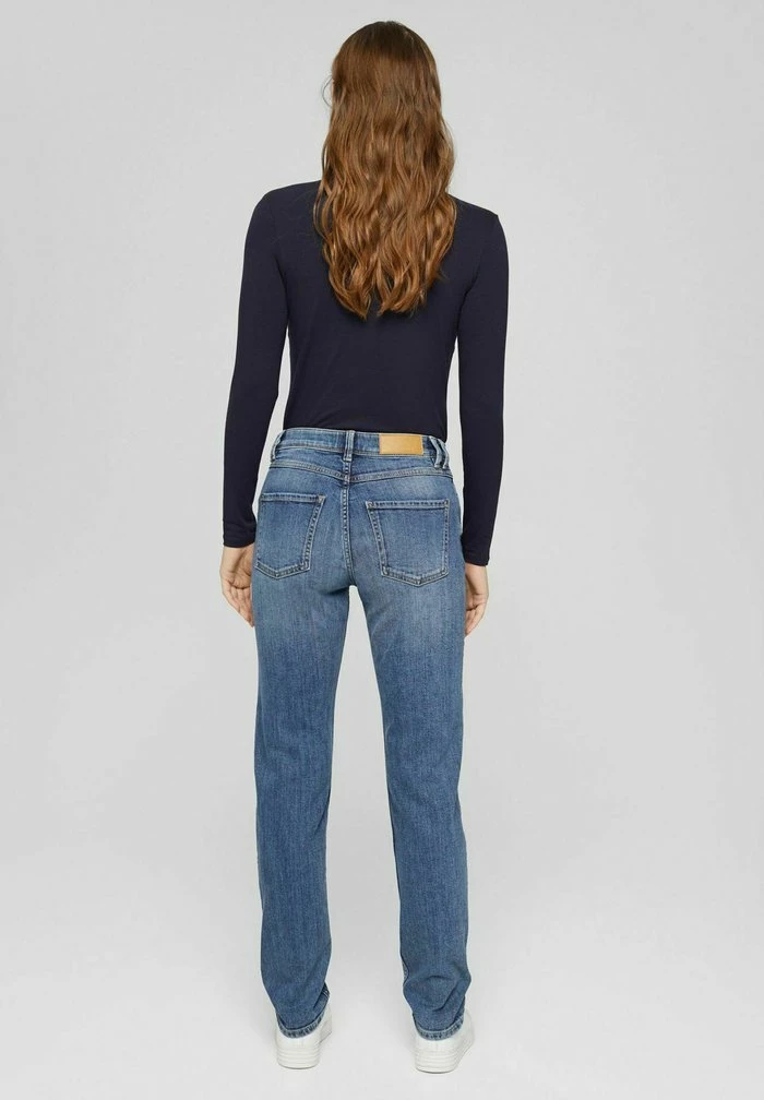 Esprit HR SLIM TAPE - Slim Fit Jeans - Blue Medium Washed - Image 3