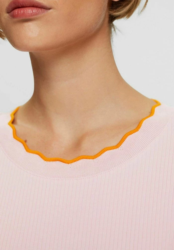 Esprit LONGSLEEVE - Long Sleeved Top - Light Pink - Image 4