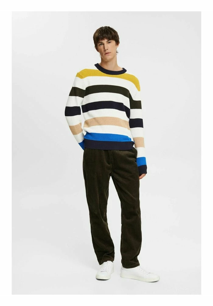 Esprit MIT STREIFEN - Jumper - Off White - Image 2