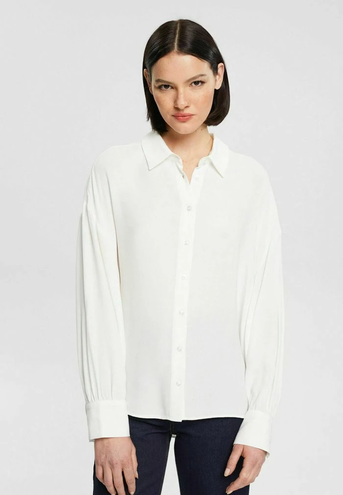 Esprit Button-down Blouse - Off White