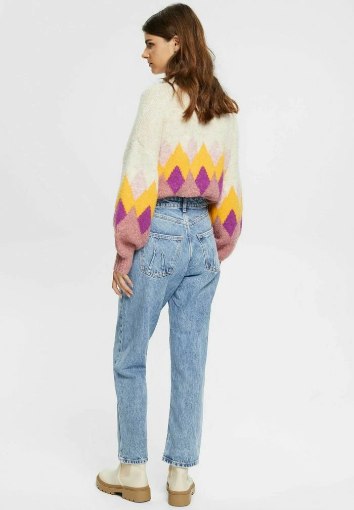 Esprit Straight Leg Jeans - Blue Medium Washed - Image 3