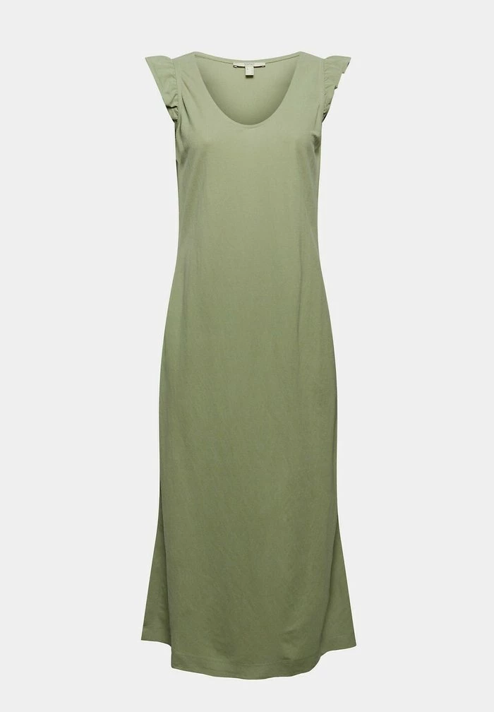 Esprit Day Dress - Light Khaki - Image 10