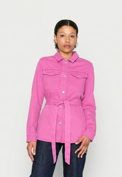 Esprit JACKETS INDOOR WOVEN - Summer Jacket - Pink Fuchsia