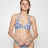 Esprit MARIS BEACH HIGH APEX BRA - Bikini Top - Bright Blue