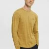 Esprit REGULAR FIT - Long Sleeved Top - Dusty Yellow