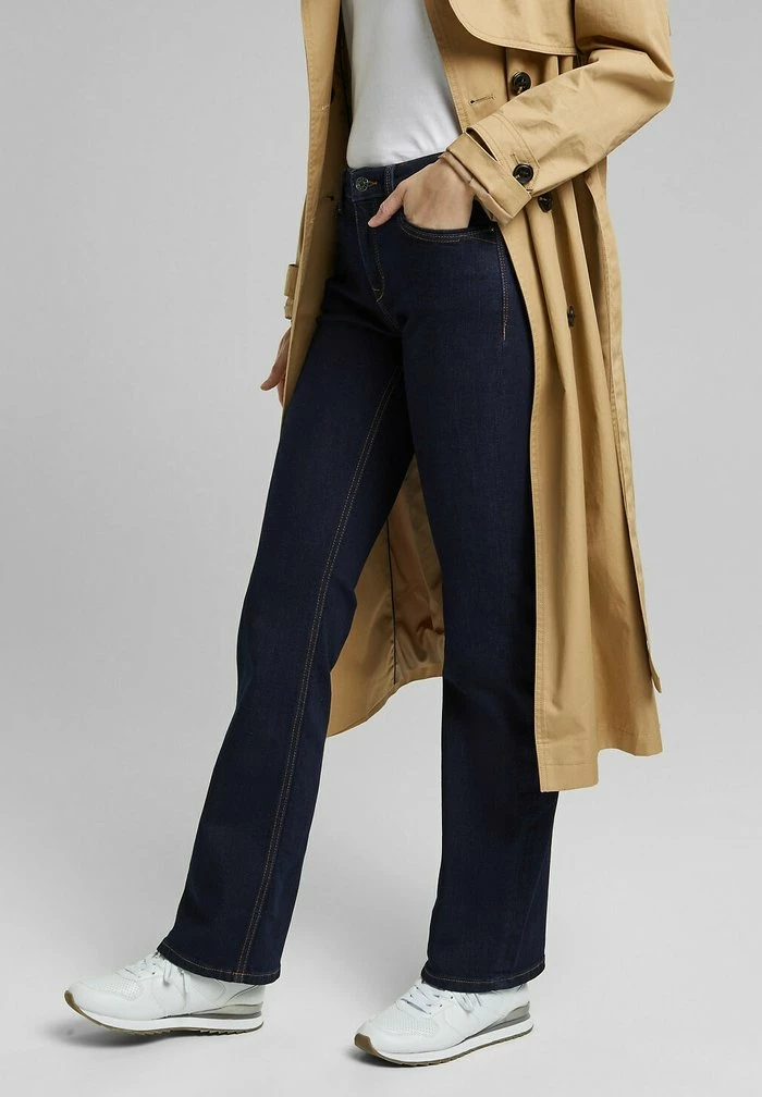 Esprit Flared Jeans - Blue Rinse - Image 6