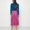 Esprit Pleated Skirt - Red