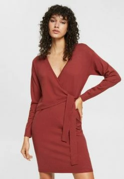 Esprit FLAT - Shift Dress - Terracotta New