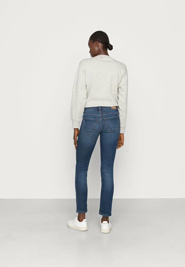 Esprit Straight Leg Jeans - Blue Dark - Image 3