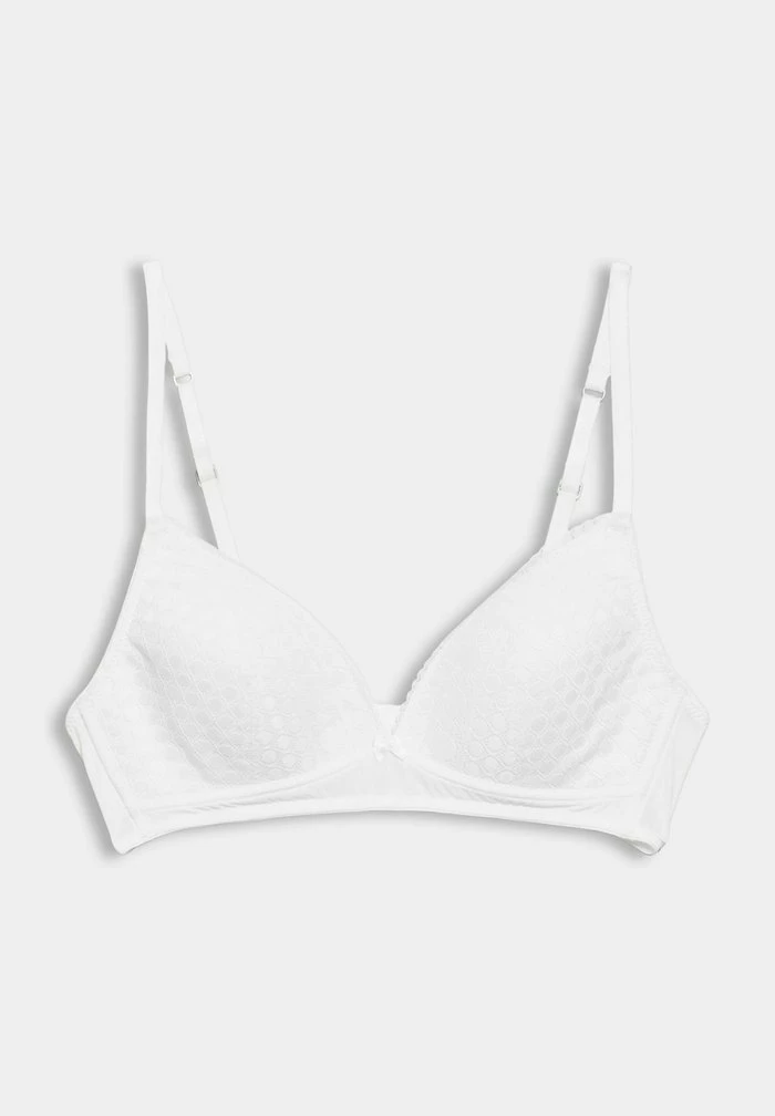 Esprit Triangle Bra - White - Image 8