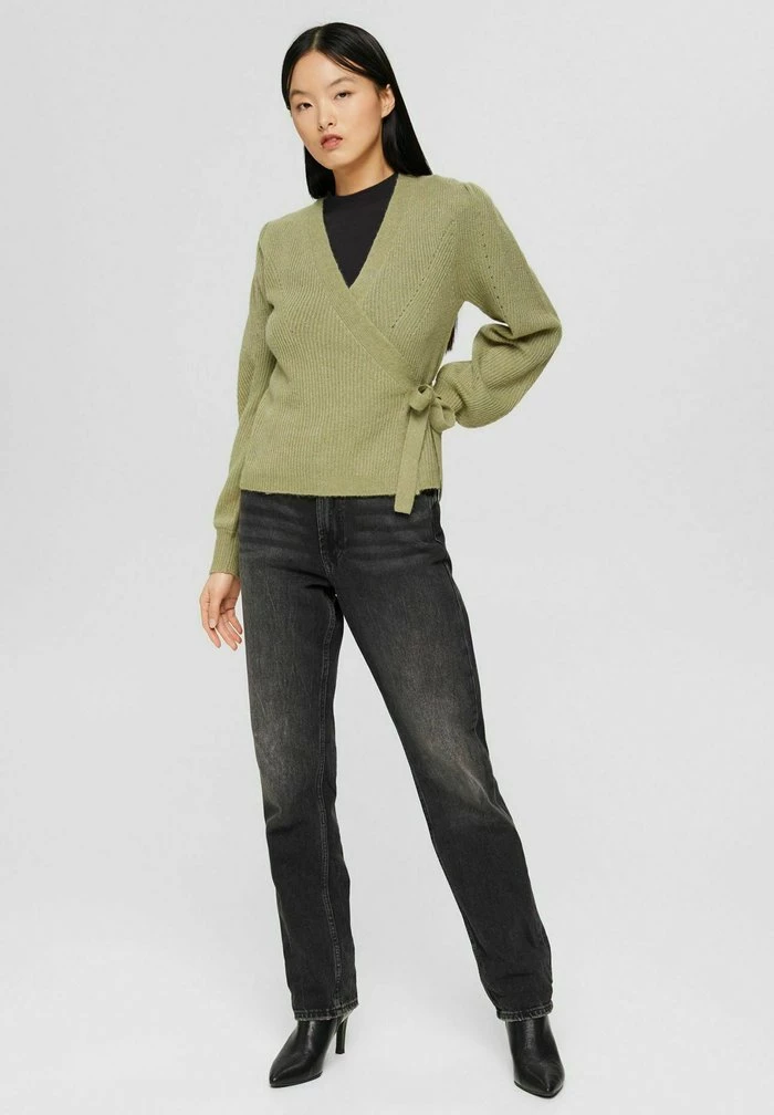 Esprit Cardigan - Light Khaki - Image 2