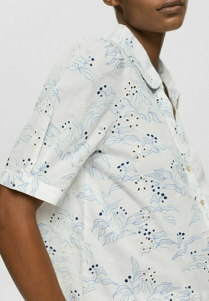 Esprit Button-down Blouse - White - Image 5