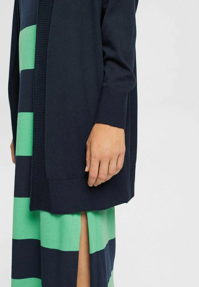 Esprit OPEN CARDIGAN - Cardigan - Navy - Image 3