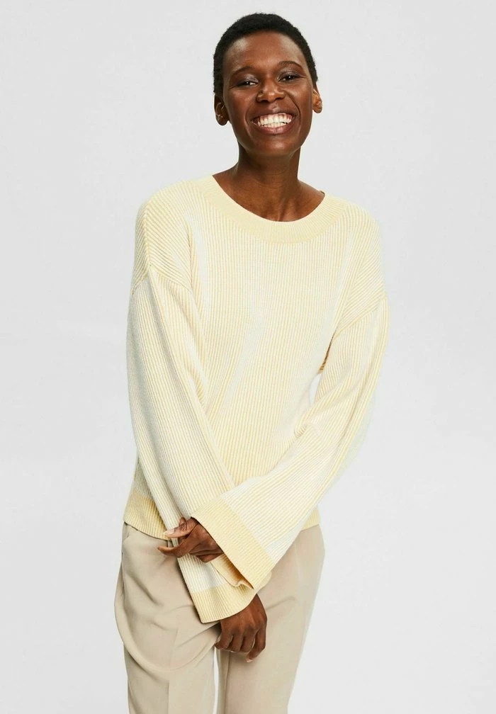 Esprit LOOSE - Jumper - Dusty Yellow