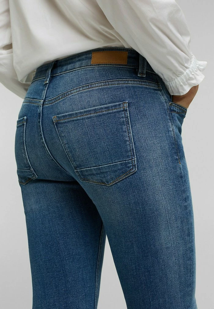 Esprit MEDIUM - Straight Leg Jeans - Blue Medium Washed - Image 5