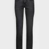 Esprit Straight Leg Jeans - Grey Dark