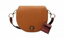 Esprit Across Body Bag - Rust Brown